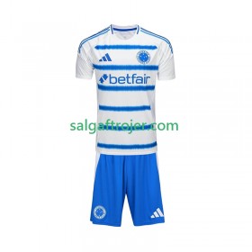 Cruzeiro Fodboldtrøjer Børn Udebanesæt 2025/26 Kort ærmer